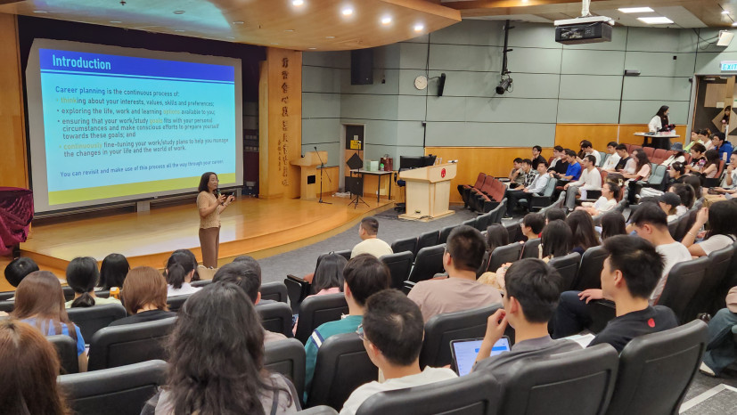 MAcc 2023-24 students participated in Career Planning Workshop
