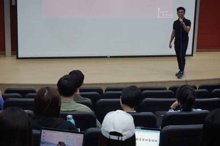 Stand-up Comedy Workshop: Humour & Effective Communication by Mr. CHAN Lok Tim, October 2019