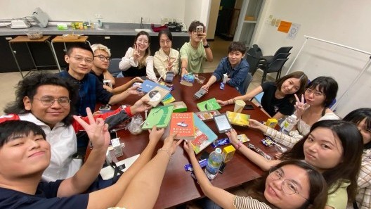 Grow Book Club event held by our final year student Thuy Lai on 20 September 2023 in Lingnan
