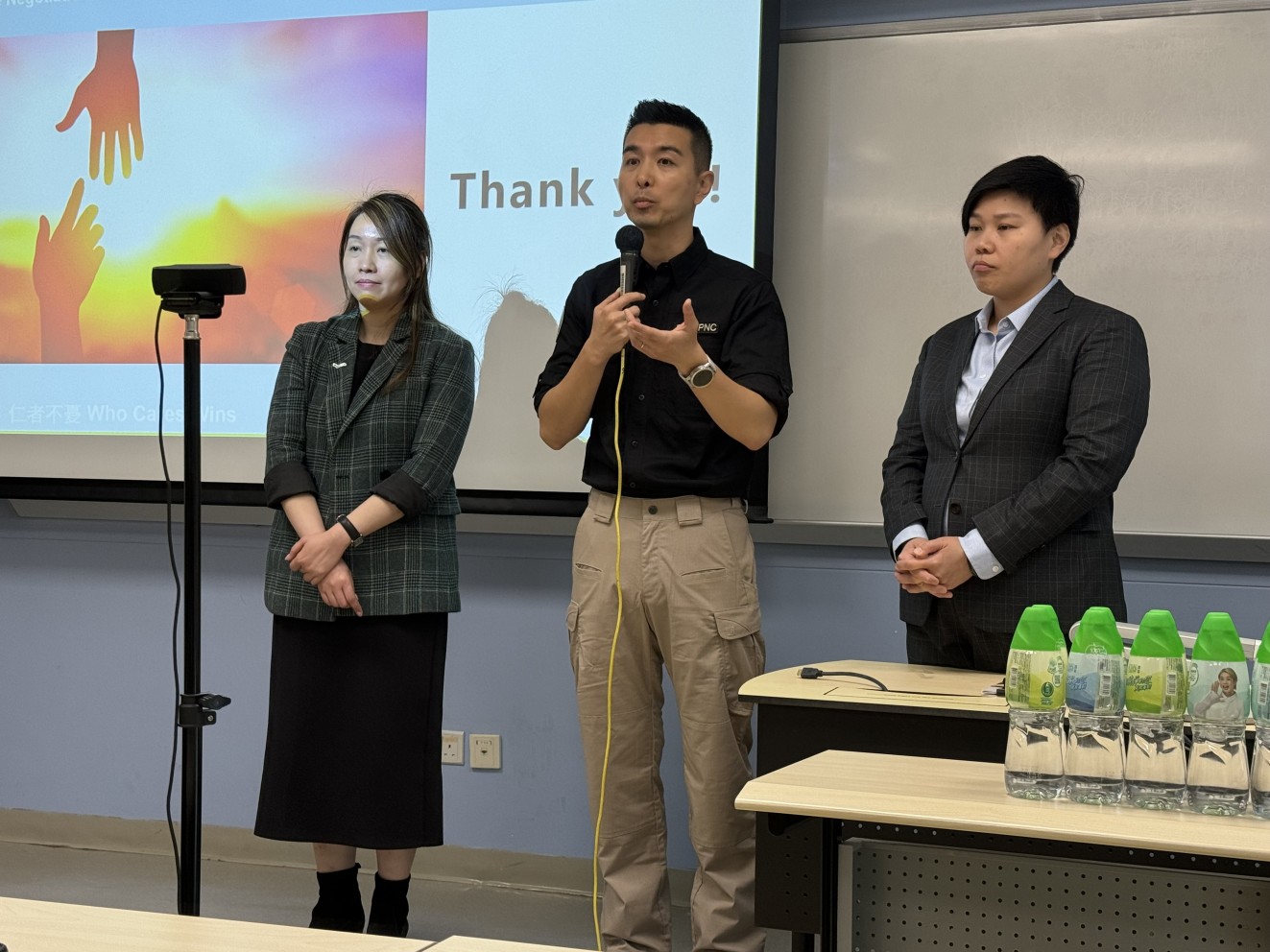 Lingnan University and the Tuen Mun District Police organise “Crisis Management on Campus” talk