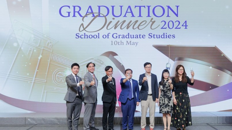 Class of 2024 celebrates completion of postgraduate studies at School of Graduate Studies Graduation Dinner