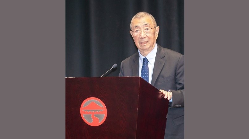 諾貝爾物理學獎得主丁肇中教授擔任「嶺南高等研究院」榮譽院長