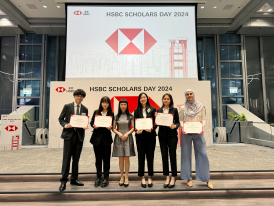 Outstanding Lingnan and LIFE students receive HSBC scholarships