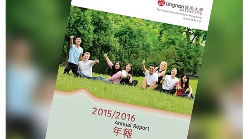 Annual Report reviews the University’s developments and achievements in 2015/16 