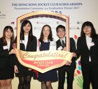 優秀嶺大學生獲頒香港賽馬會獎學金