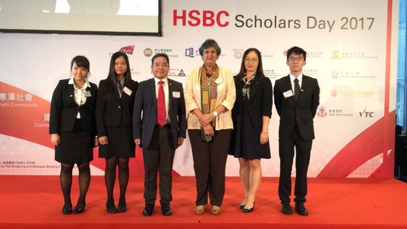 Outstanding Lingnan students obtain HSBC Scholarships 