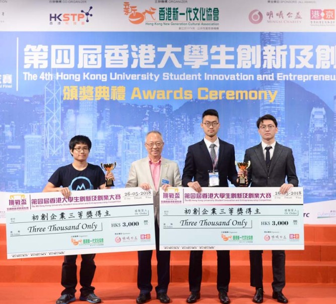 Student teams from Lingnan win awards in innovation and entrepreneurship competition