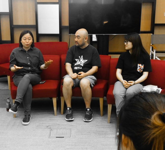 Career or money? Human Library Hong Kong discussed with students at Lingnan University