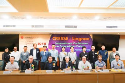 CRESSE-Lingnan International Conference on Competition Policy delves into the development and challenge of competition laws