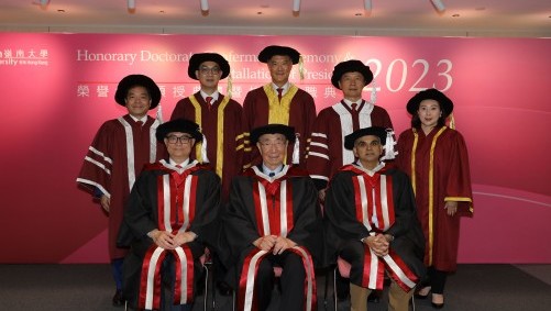 Lingnan University hosts Honorary Doctorate Conferment Ceremony 2023 and Installation of President; Winner of Nobel Prize in Physics shares research insights with students