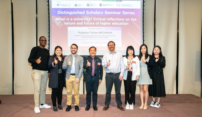 Lingnan University hosts Distinguished Scholars Seminar Series