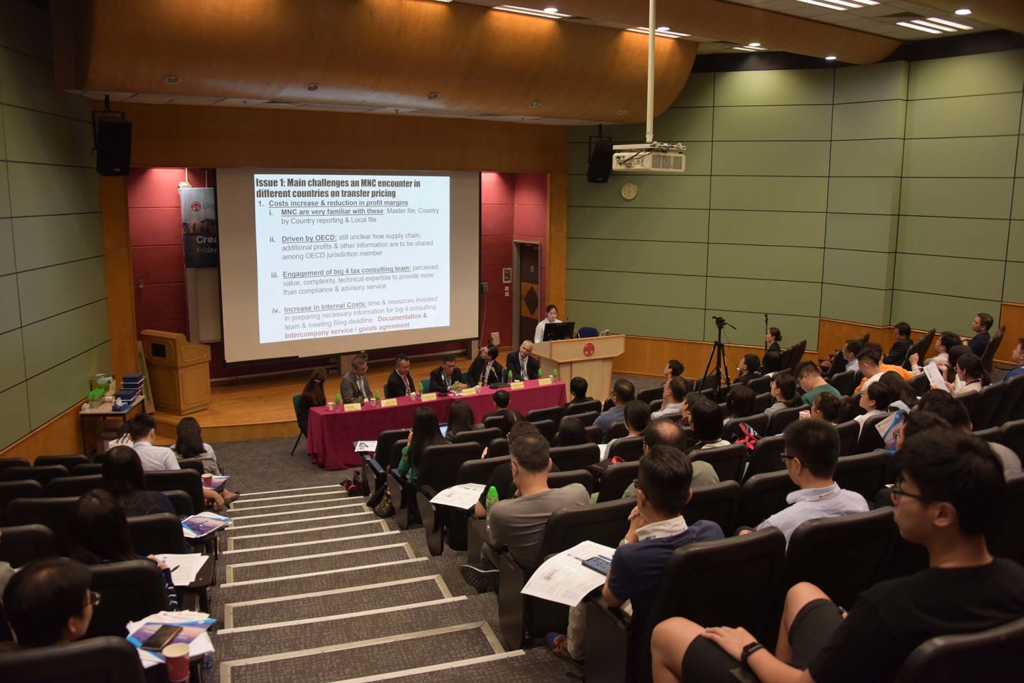 Department of Accountancy hosts 'Creating an Impact: Lingnan Transfer Pricing Forum'