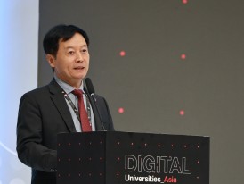 秦校长在数字大学亚洲会议2024上发表题为「重塑AI时代下的高等教育」的主题演讲。