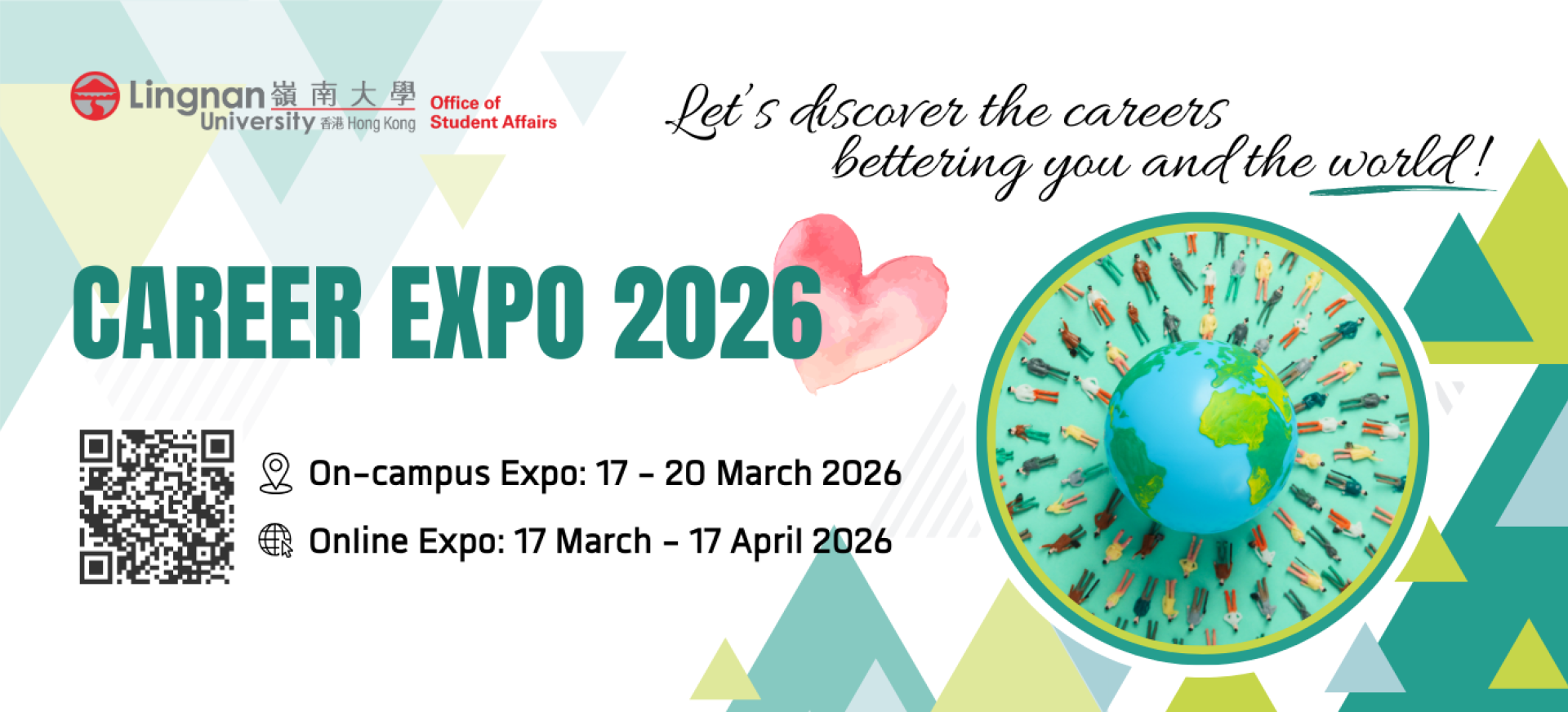 Career Expo 2026 - Let’s discover the careers bettering you and the world!