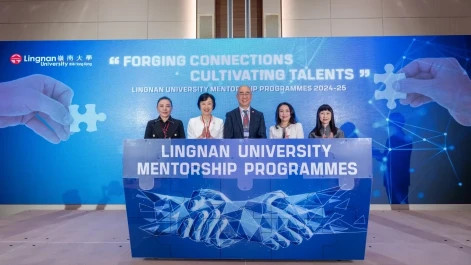 Lingnan University kicks off mentorship programmes to support student success in Hong Kong and the GBA