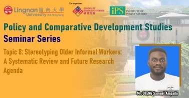 Highlights of the 8th Seminar in the Policy and Comparative Development Studies Seminar Series