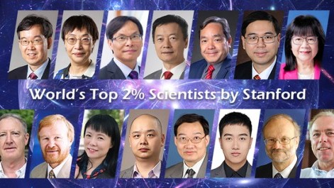 Lingnan scholars listed in World’s Top 2% Scientists by Stanford University