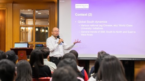Lingnan invites renowned scholar from the University of Manchester to explain how exploring global south student mobility shapes the landscape in international higher education