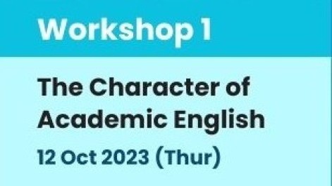 Workshop 1 - The Character of Academic English