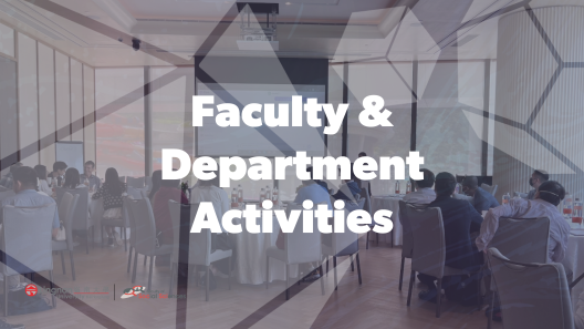 Faculty & Department Activities