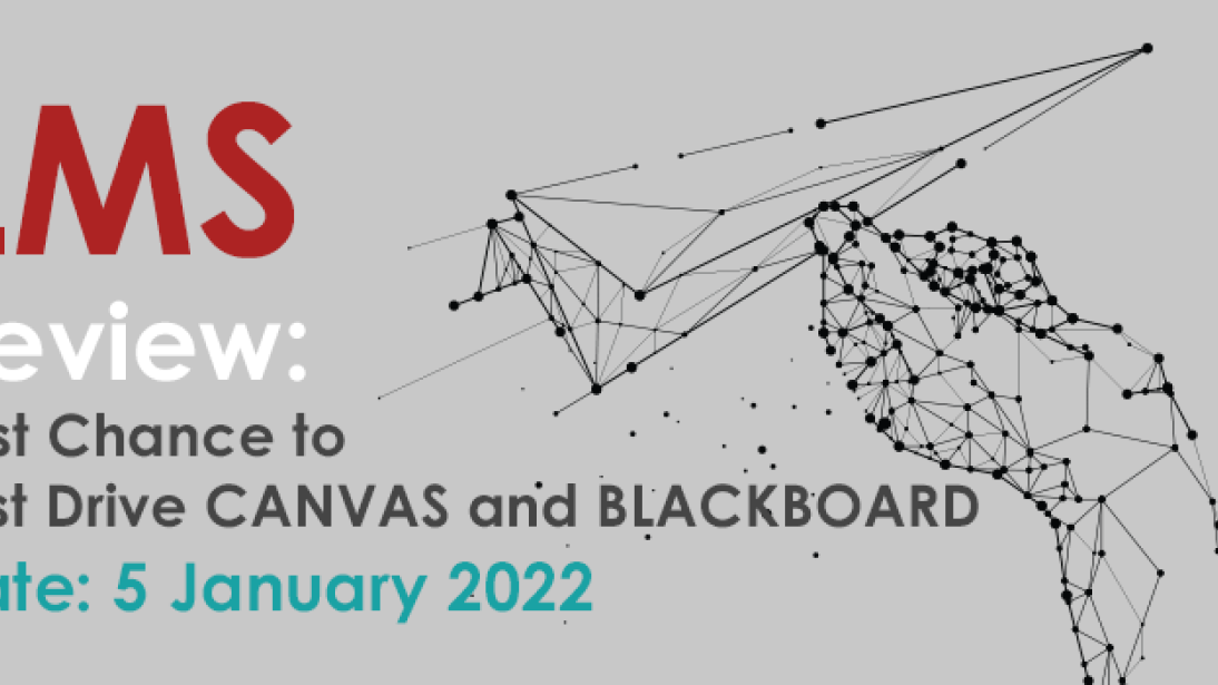 Last Chance to Test Drive CANVAS and BLACKBOARD