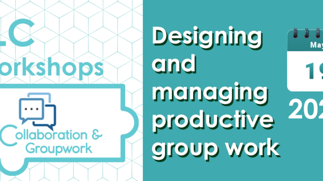 Designing and managing productive group work
