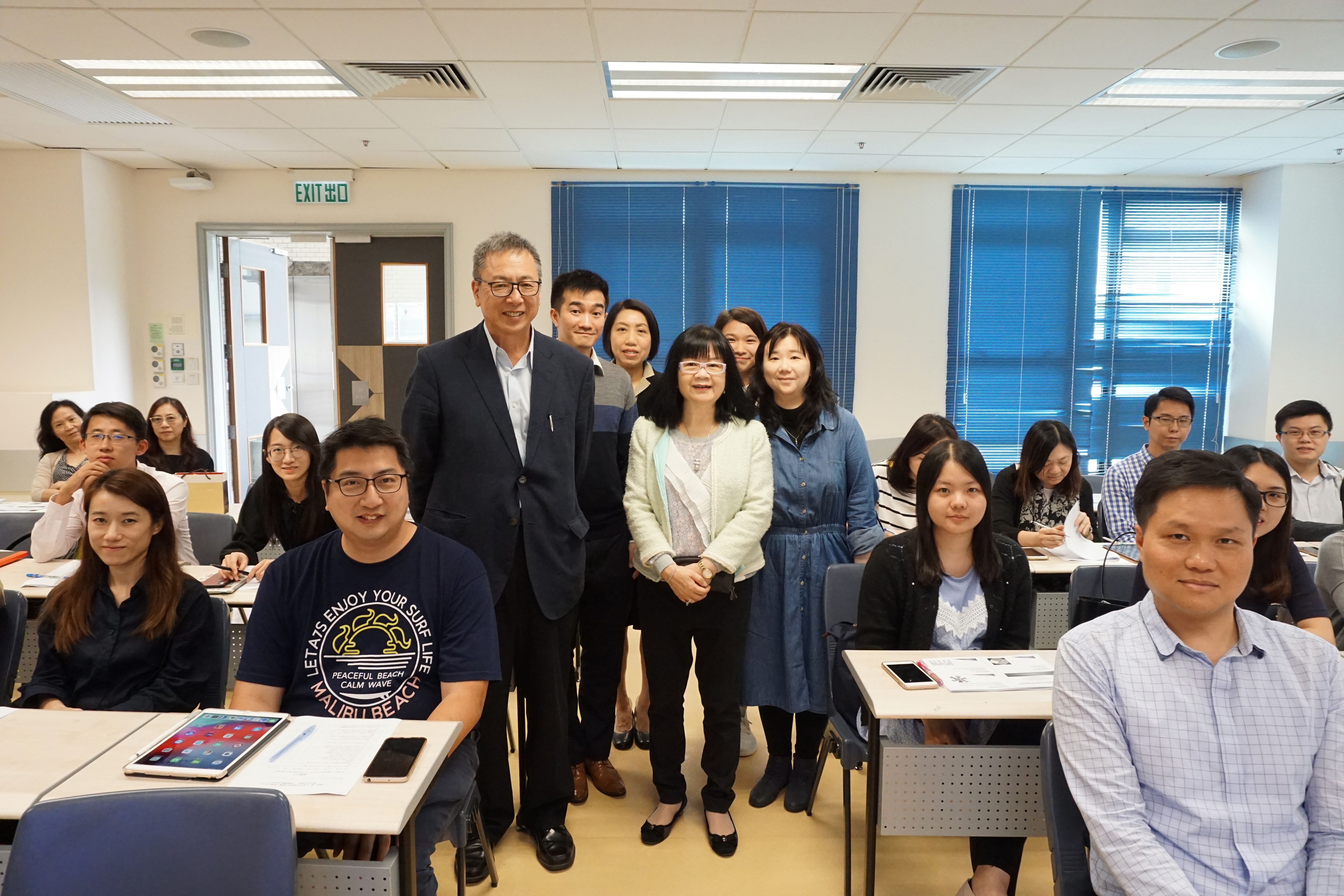 First lecture of the Train-the-Trainer Programme delivered by Dr. Hung Sifong, a psychiatrist