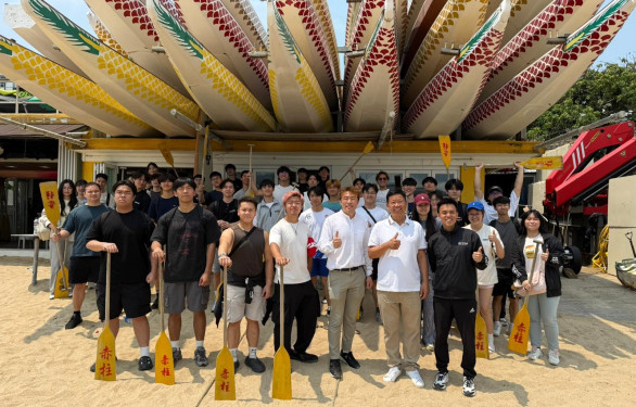 SCEM visits the Stanley Dragon Boat Training Centre